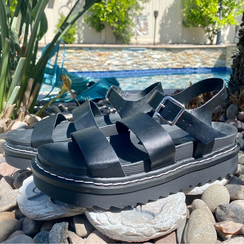 Doc Marten platform sandals